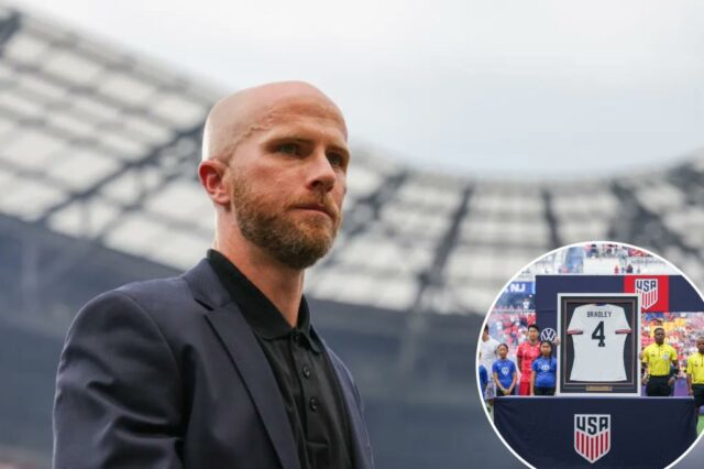 Michael Bradley homenageado pela celebração da USMNT antes do amigo da Coréia do Sul

