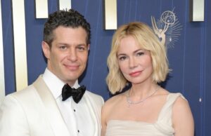 Michelle Williams e Thomas Kail Radiance em 2025 Emmys após o bebê nº 3 Emmy Awards 2025 Red Carpet Sydney-Sweeney-2235451703