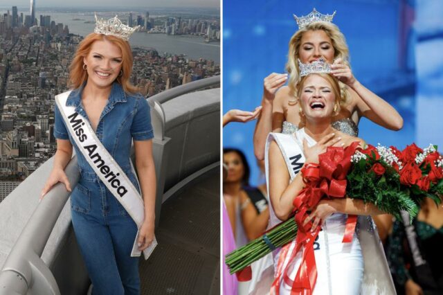 Miss America Cassie Donegan defende a maquiagem do concurso depois que os trolls de mídia social miravam mira

