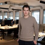 Founder of artificial intelligence start-up Mistral AI, Arthur Mensch