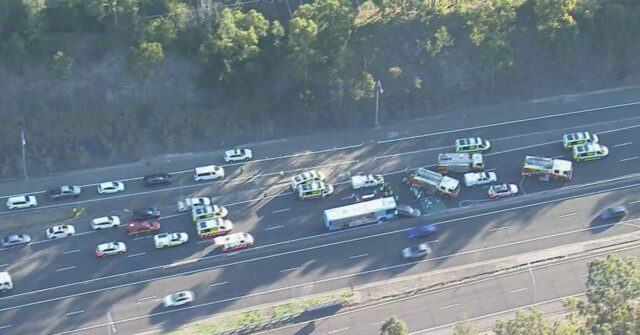 Bus Crash Sydney's M2