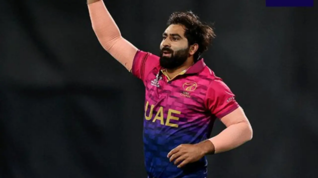 Muhammad Waseem não valida sem quebra no grupo dos Emirados Árabes Unidos em conformidade com o estresse do IND-PAK 

