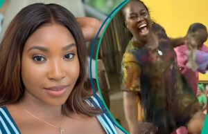 Mulher nigeriana compartilha notícias de gravidez após 5 anos de espera, parentes reagem Mulher nigeriana compartilha notícias de gravidez após 5 anos de espera, parentes reagem