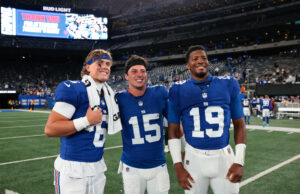 NY Giants Train oferece reação intrigante na função de Jaxson Dart NY Giants Train oferece reação intrigante na função de Jaxson Dart