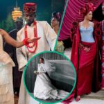 “Na pobre mulher, dey do feminismo”: Otedola aconselha Temi, Sr. Eazi sobre como fazer o casamento funcionar