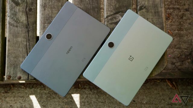 A parte de trás do OnePlus Pad Lite