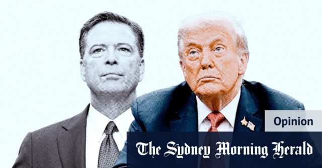 Na semana passada, Trump promoveu Lindsey Halligan (foto) para assumir o caso Comey. 