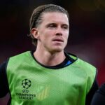 Marcos Llorente atira no Atlético de Madrid vs Liverpool