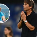 O jogador dinamarquês Rasmus Hojlund posa como um novo jogador do SSC Napoli em 1º de setembro de 2025