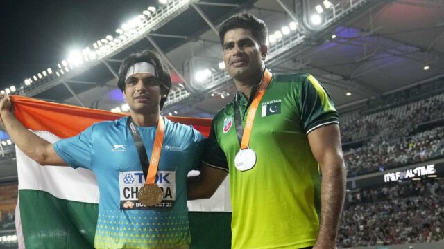 Neeraj Chopra, Arshad Nadeem Revive India vs Pakistan Competition no Globe Sports Championships 2025 

