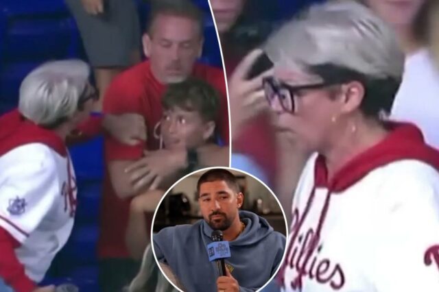 Nick Castellanos tem uma opinião única sobre 'Phillies Karen' viral: 'Não veja apenas uma bola'

