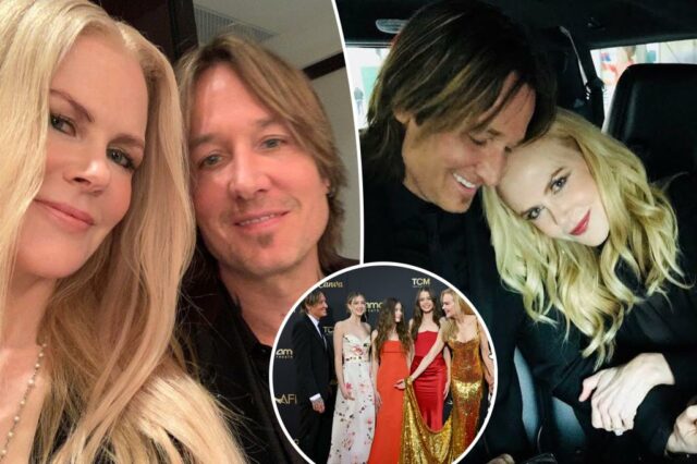 Nicole Kidman e Keith Urban em 26 de outubro de 2019.
