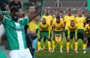 “Nigéria está com grande problema”: os fãs lamentam enquanto a África do Sul aumenta a liderança na corrida da Copa do Mundo “Nigéria está com grande problema”: os fãs lamentam enquanto a África do Sul aumenta a liderança na corrida da Copa do Mundo