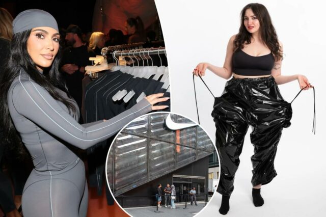 Nike x Skims Lançar Fizzles em Nova York: Kim K Collab não atrai grandes multidões - ou grandes raves

