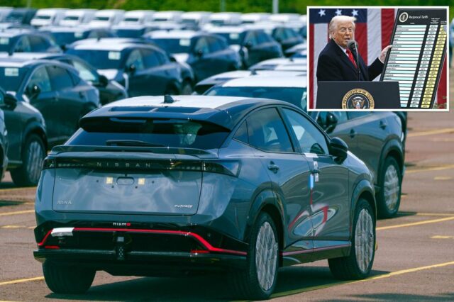 Nissan puxa 2026 Ariya Electric SUV da formação dos EUA sobre a tarifa de 15% de Trump no Japão

