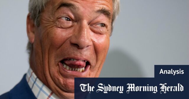O arquiteto do Brexit, Nigel Farage, está surgindo nas pesquisas.