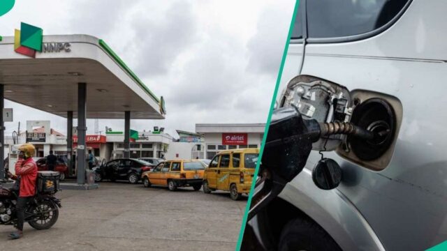 Novos preços a gasolina surgem nos postos de gasolina da NNPC antes das férias públicas na sexta -feira

