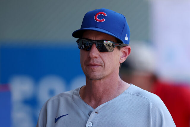 O Craig Counsell de Cubs emite a pós-temporada, alertando a Mountain Ranges Walk-Off 

