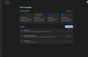 O Google atualmente permite que você compartilhe seus assessores de gemini feitos personalizados chamados tesouros O Google atualmente permite que você compartilhe seus assessores de gemini feitos personalizados chamados tesouros