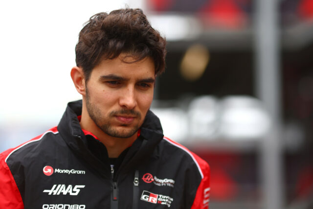O Haas de Esteban Ocon sinalizou para suspeitos de danos políticos em Baku 

