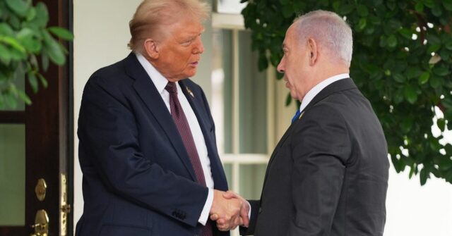 Donald Trump, Benjamin Netanyahu