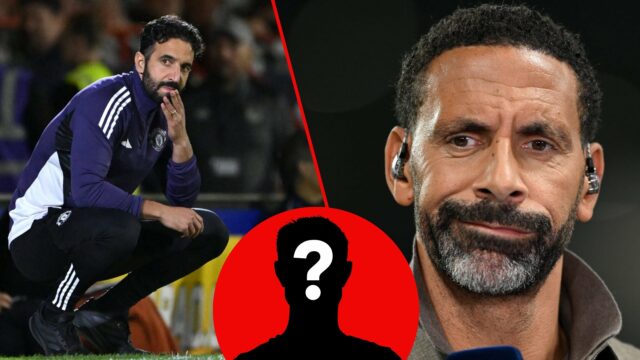 O ex -zagueiro do Manchester United e da Inglaterra Rio Ferdinand durante a partida da Liga dos Campeões entre Atalanta e Arsenal no Stadio di Bergamo em 2024 em Bergamo, Itália.