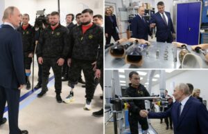 O Kremlin possui seu líder de palavra em fabricação de membros protéticos – enquanto o número recorde de soldados retorna da Ucrânia como amputados O Kremlin possui seu líder de palavra em fabricação de membros protéticos - enquanto o número recorde de soldados retorna da Ucrânia como amputados