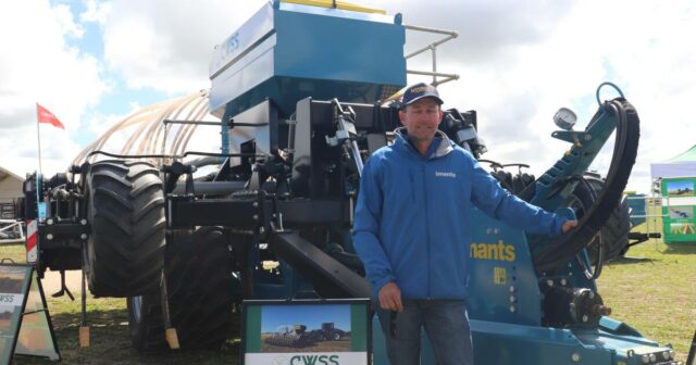 O One Pass Spader do IMANTS impressiona no dia 2025 de Dowerin Field

