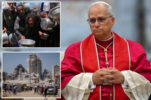 O Papa Leo evita a declaração de 'genocídio' em Gaza, a grave preocupação de vozes 'sobre a guerra

