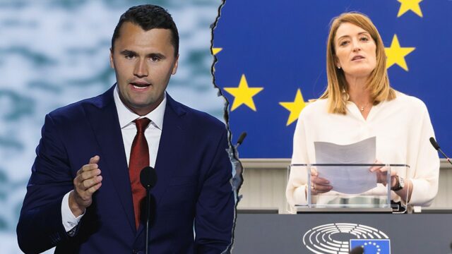 O Parlamento Europeu despreza o pedido de Charlie Kirk minuto de silêncio após assassinato

