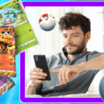 O Samsung Galaxy S25 executando o bolso Pokémon TCG.