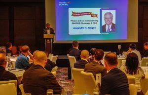 O Presidente da Pagcor promove diretrizes de apostas on-line sobre uma restrição direta O presidente e CEO da PAGCOR, Alejandro H. Tengco, entrega seu discurso durante o Simpósio de Igaming de Light & Wonder no Newport World Resorts em Pasay City. O presidente da Pagcor pressiona para regulamentos de jogo on -line sobre uma proibição direta