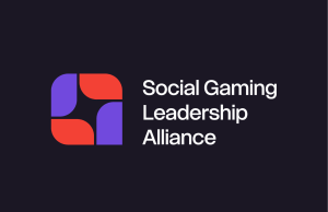 O SGLA reencontrou o Golden State para terminar a batalha versus desenhar estabelecimentos de jogo Os líderes da VGW e da indústria lançam a responsabilidade de liderança de jogos sociais para a responsabilidade. SGLA re-curniza a Califórnia para terminar a luta contra os cassinos dos sorteios. Liderança de jogos sociais Aliança roxa e vermelha logo no topo de um fundo escuro.