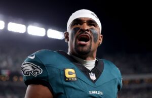 O SUM LIVE LIVE: Jalen machuca os arremessos pelo 2º TD para trazer águias, apesar de ter cowboys O SUM LIVE LIVE: Jalen machuca os arremessos pelo 2º TD para trazer águias, apesar de ter cowboys