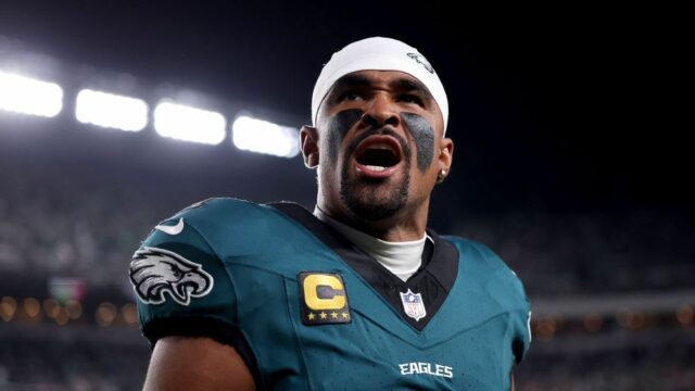 O SUM LIVE LIVE: Jalen machuca os arremessos pelo 2º TD para trazer águias, apesar de ter cowboys 

