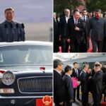 O XI da China hospeda o maior desfile militar de todos os tempos ao lado de Vladimir Putin e Kim Jong Un Un