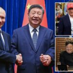 O XI da China se reúne 'eixo de revolta' em Pequim, marginando Trump