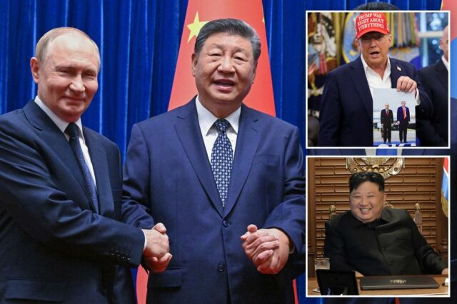 O XI da China se reúne 'eixo de revolta' em Pequim, marginando Trump

