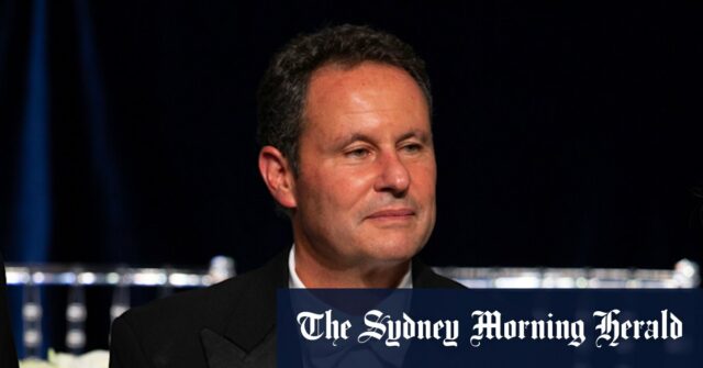 Brian Kilmeade, da Fox, fotografado em 2024.