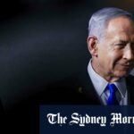 O primeiro -ministro de Israel, Benjamin Netanyahu.