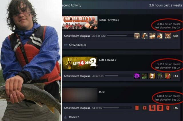 O atirador anti-gelo Joshua Jahn passou 17.500 horas jogando jogos de vídeos violentos-incluindo logo antes de fotografar

