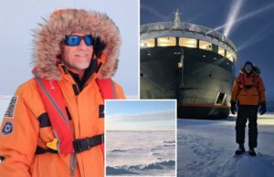 O aventureiro britânico Chris Brown se torna a primeira pessoa a atingir 7 dos lugares mais remotos do mundo Swns