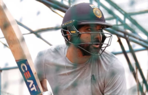 O capitão do Grupo Índia, Rohit Sharma, atinge as redes antes da coleção ODI versus australi O capitão do Grupo Índia, Rohit Sharma, atinge as redes antes da coleção ODI versus australi