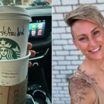 O cliente ordena que a bebida da Starbucks de Charlie Kirk e encontre uma mensagem de ódio perturbadora - o funcionário é demitido