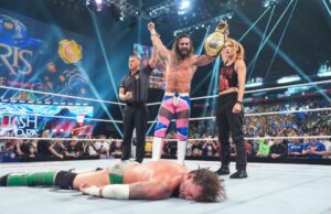 O confronto surpresa de Seth Rollins e Becky Lynch na equipe de Paris é a melhor provocação da WWE O confronto surpresa de Seth Rollins e Becky Lynch na equipe de Paris é a melhor provocação da WWE