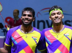 O conjunto de Satwik-Chirag da Índia entra na semifinal da ocasião de letreiro O conjunto de Satwik-Chirag da Índia entra na semifinal da ocasião de letreiro