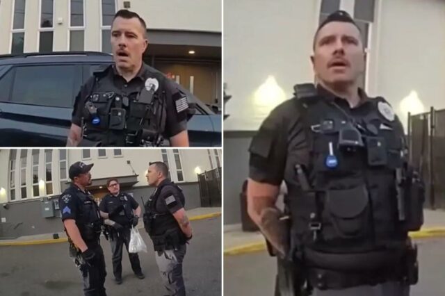 O criminoso de Washington pegou o policial da cena do crime: 'Ele também tem um capacete de bombeiro'

