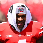 O estado de Ohio Buckeyes celebridade Jeremiah Smith estabelece um documento grande