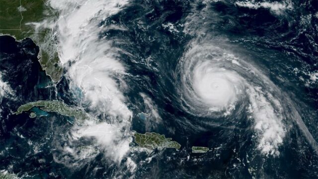 O furacão Humberto, a tempestade tropical Imelda definida para liberar grandes inundações no Caribe, pois o modelo mais recente revela se os EUA serão atingidos

