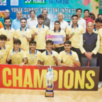 O grupo de tênis do Maharashtra Win Win West Area Inter-State Tennis C`Ship 2025